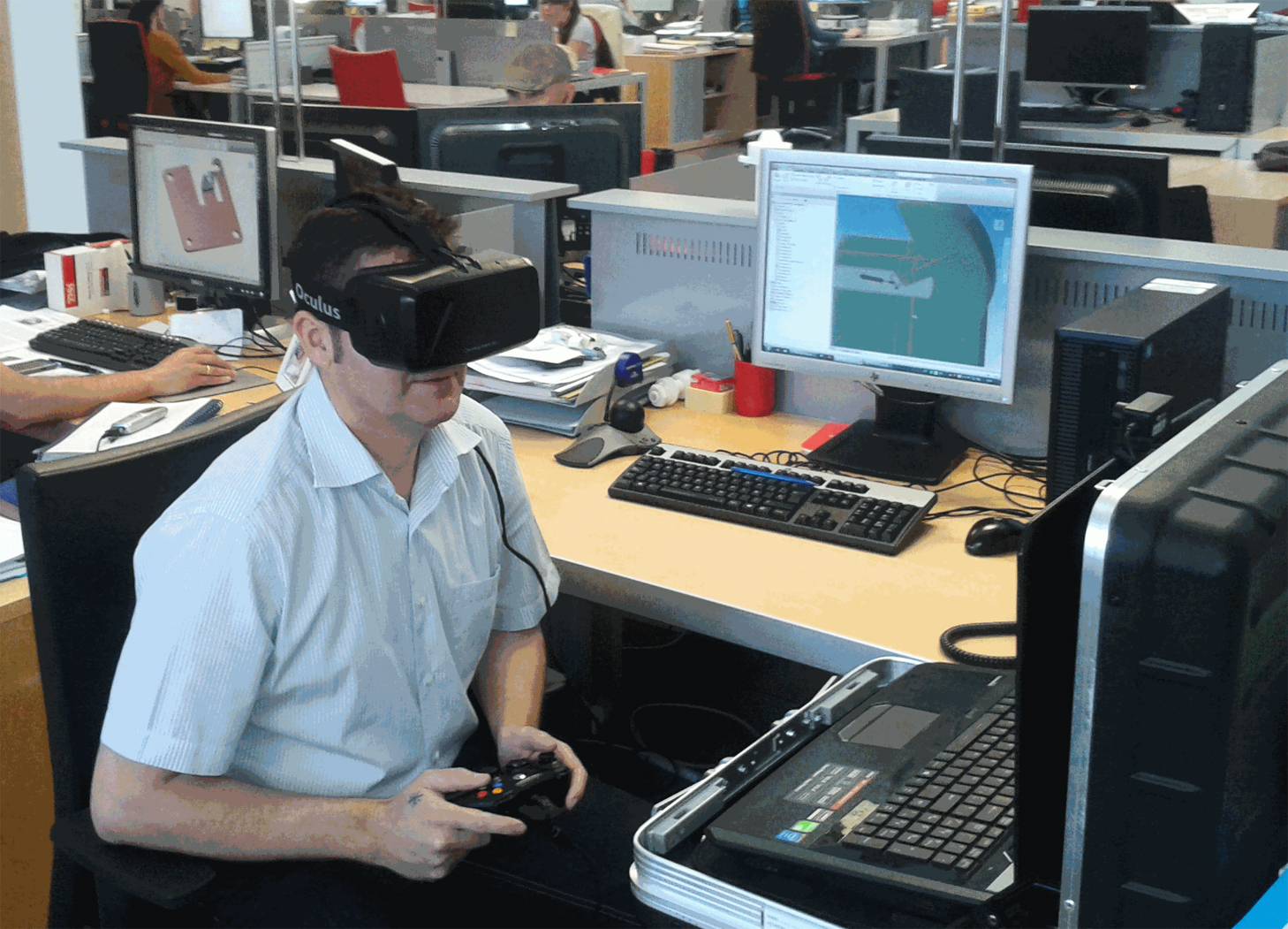 Realidad Virtual en el diseño de máquinas y productos