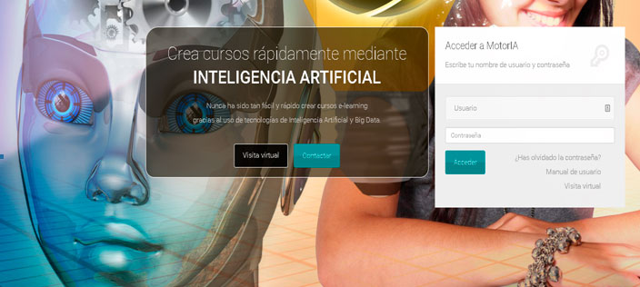 MOTORIA: generación de contenidos formativos para e-learning mediante Inteligencia Artificial (IA)