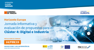 Horizonte Europa: Jornada informativa y evaluación de propuestas para el Clúster 4: Digital e Industria